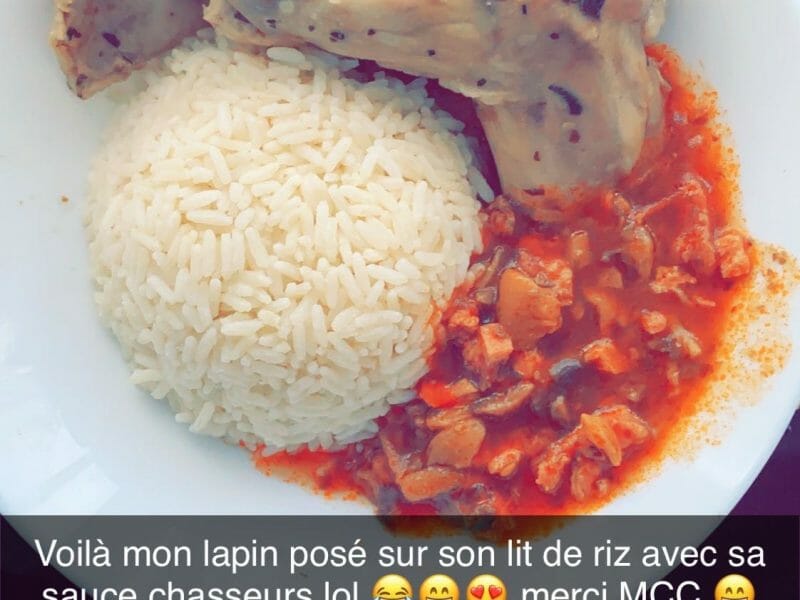 Cliquez pour zoomer ! Lapin sauce chasseur Thermomix par isma_4