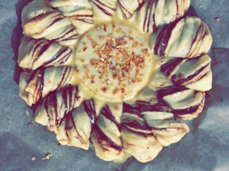 Cliquez pour zoomer ! Brioche étoilée au Nutella Thermomix par isma_4