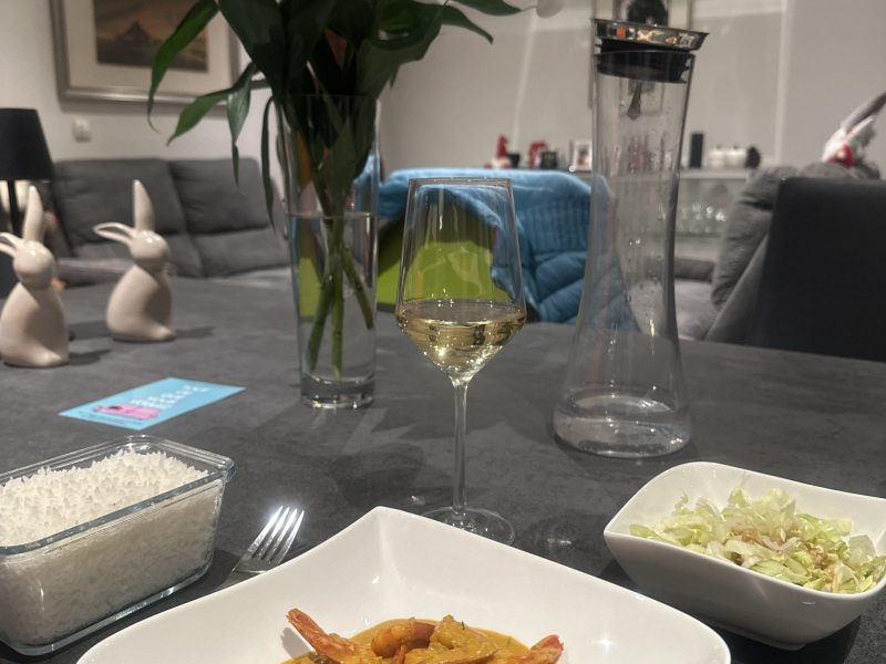 Cliquez pour zoomer ! Curry de crevettes au lait de coco Thermomix par corinnemontet