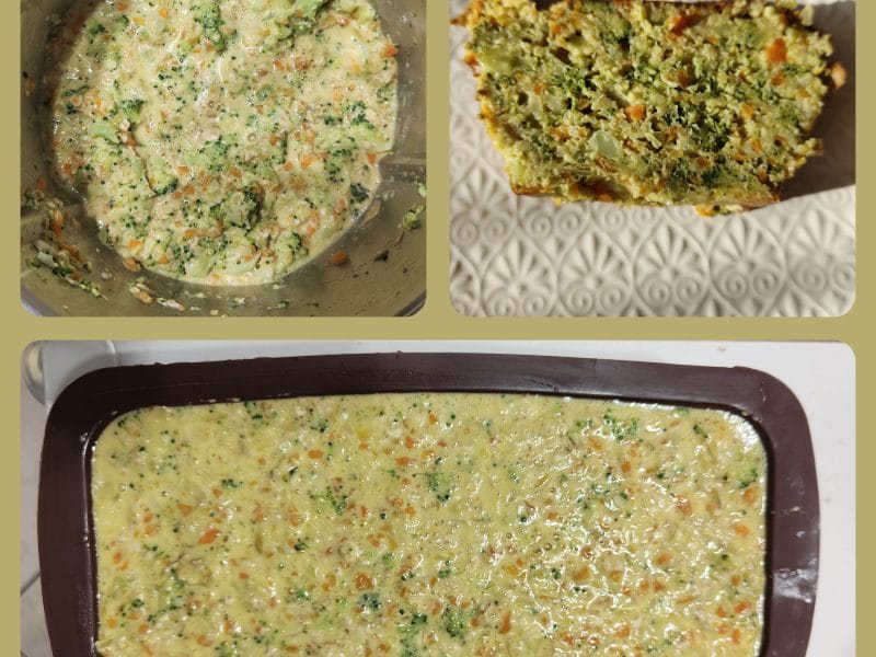 Cliquez pour zoomer ! Terrine carottes et brocolis Thermomix par sakura81