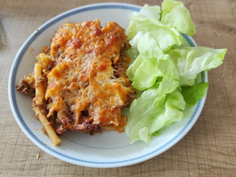 Cliquez pour zoomer ! Gratin de macaroni à la bolognaise Thermomix par sakura81