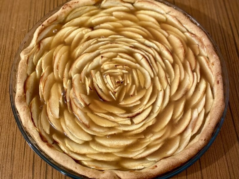 Cliquez pour zoomer ! Tarte pom’pote et caramel beurre salé Thermomix par Issue