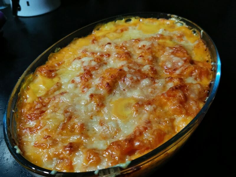 Cliquez pour zoomer ! Gratin de patates douces Thermomix par doukicook