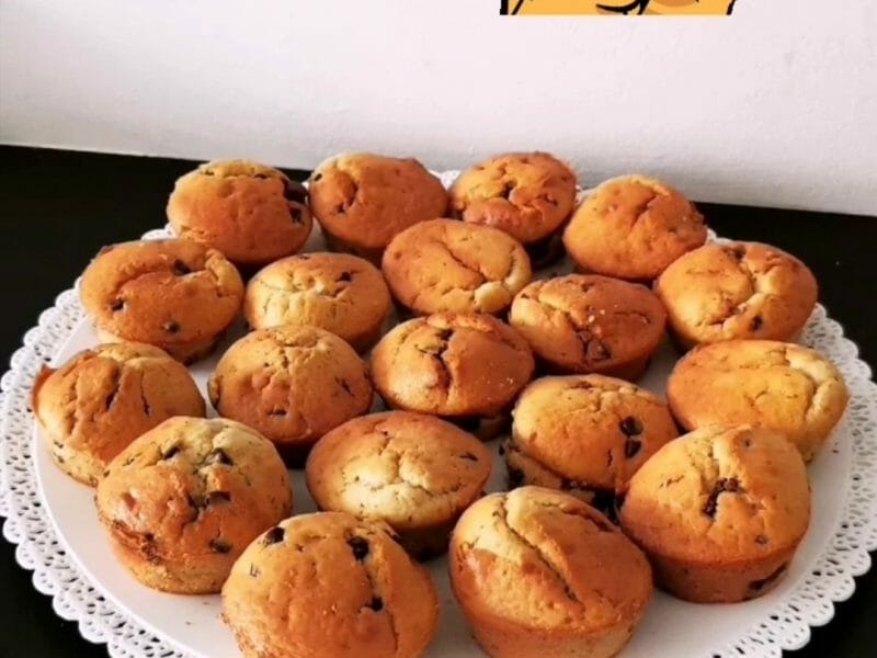 Cliquez pour zoomer ! Muffins aux pépites de chocolat Thermomix par doukicook