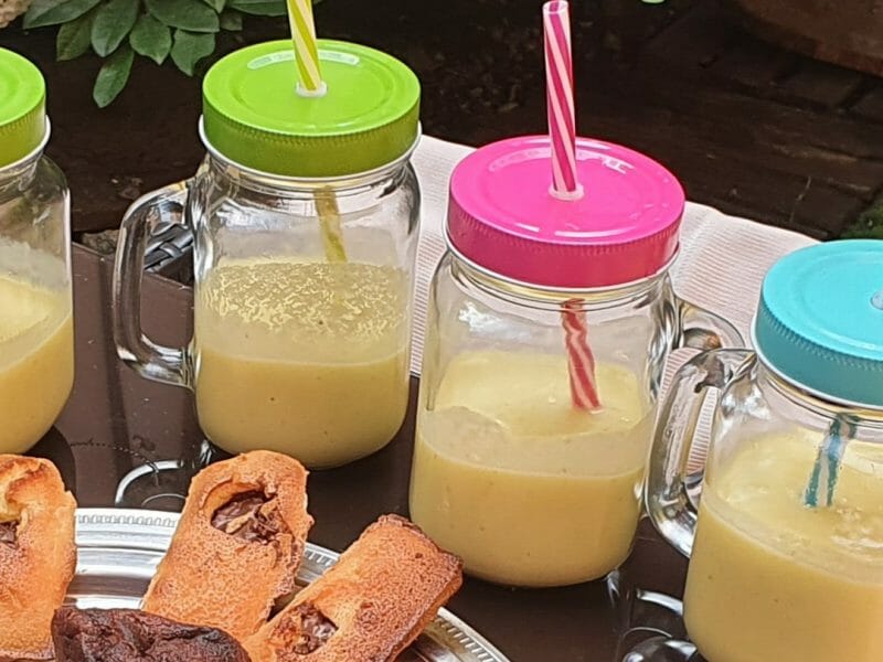 Cliquez pour zoomer ! Smoothie ananas, citron vert et avocat Thermomix par sonia_125
