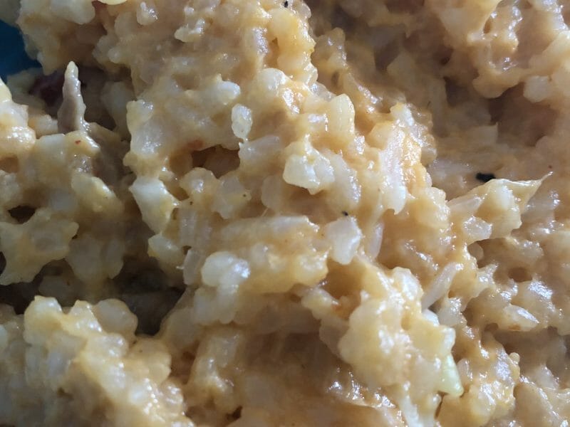 Cliquez pour zoomer ! Risotto au chorizo Thermomix par amande69610