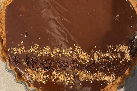 Cliquez pour zoomer ! Tarte tout chocolat Thermomix par sandrilllon