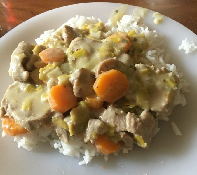 Cliquez pour zoomer ! Filet mignon façon blanquette Thermomix par Sissi33260