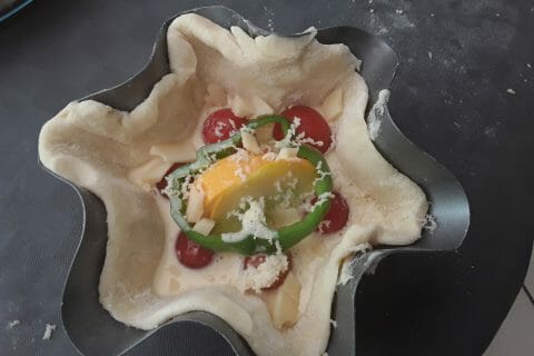 Cliquez pour zoomer ! Quiche poivrons et chorizo Thermomix par COCONUTS84