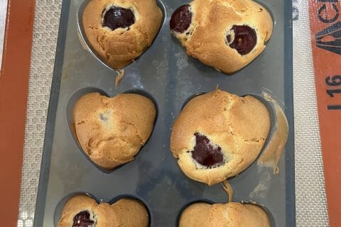 Cliquez pour zoomer ! Muffins aux cerises Thermomix par COCONUTS84