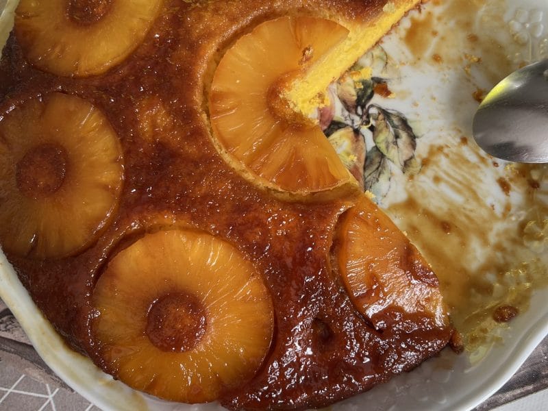 Cliquez pour zoomer ! Gâteau renversé à l’ananas Thermomix par COCONUTS84