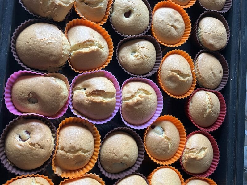 Cliquez pour zoomer ! Muffins aux cerises Thermomix par COCONUTS84