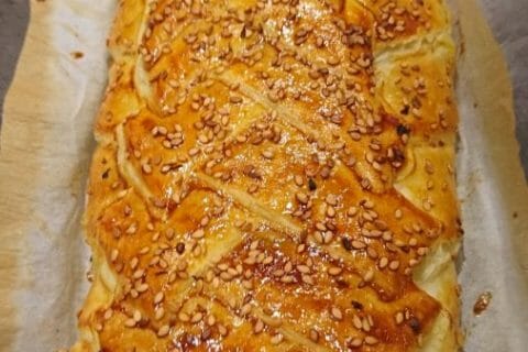 Cliquez pour zoomer ! Feuilleté saumon et poireaux Thermomix par Fabrice