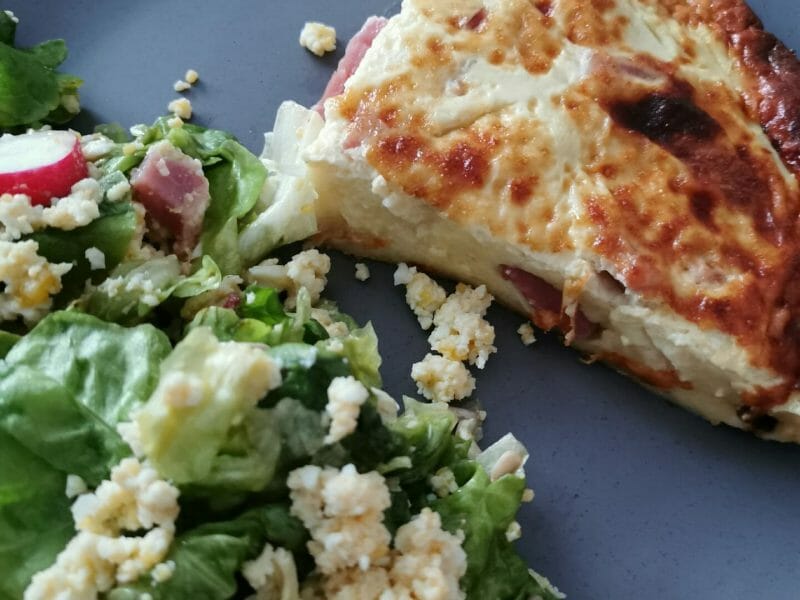 Cliquez pour zoomer ! Quiche sans pâte Thermomix par aliceetdavid
