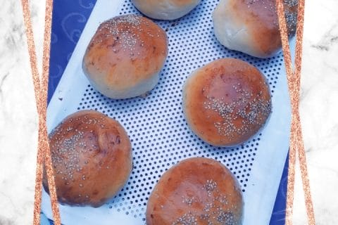 Cliquez pour zoomer ! Pains hamburger Thermomix par cindy29783