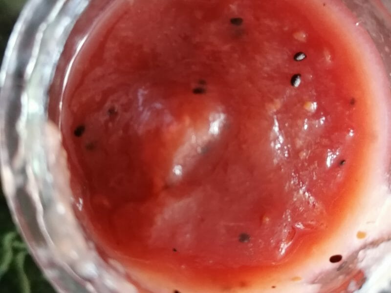 Cliquez pour zoomer ! Compote pomme framboise Thermomix par tatanini73