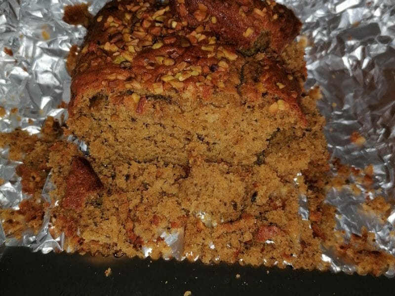 Cliquez pour zoomer ! Cake à la pistache Thermomix par tatanini73