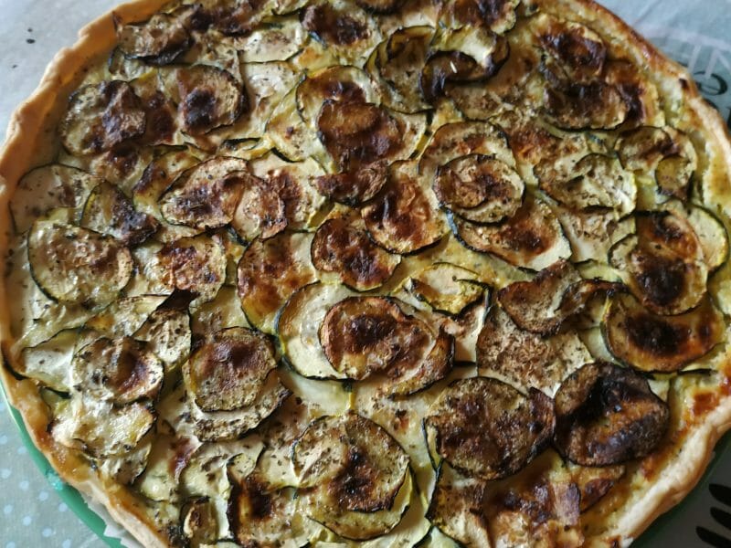 Cliquez pour zoomer ! Tarte courgettes et ricotta Thermomix par marie_432