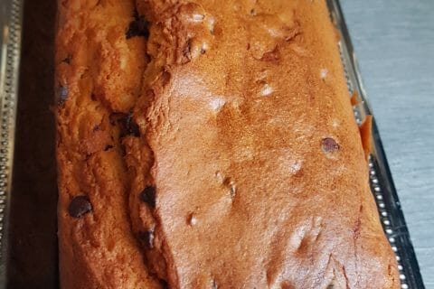 Cliquez pour zoomer ! Cake banane et pépites de chocolat Thermomix par melinea86