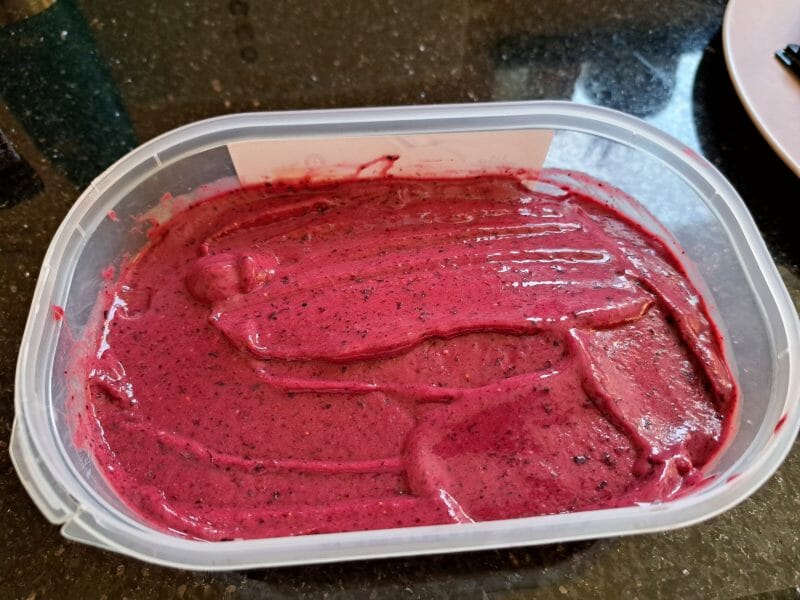 Cliquez pour zoomer ! Glace aux myrtilles Thermomix par koala68