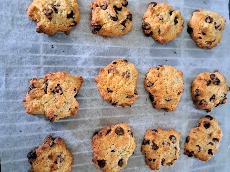 Cliquez pour zoomer ! Cookies à la noix de coco et pépites de chocolat Thermomix par koala68