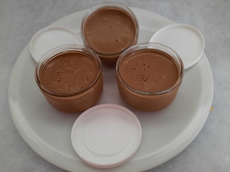 Cliquez pour zoomer ! Crème végétale à la pralinoise Thermomix par sabtho25