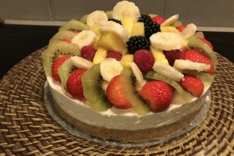 Cliquez pour zoomer ! Tarte aux fraises sans cuisson Thermomix par lody_37