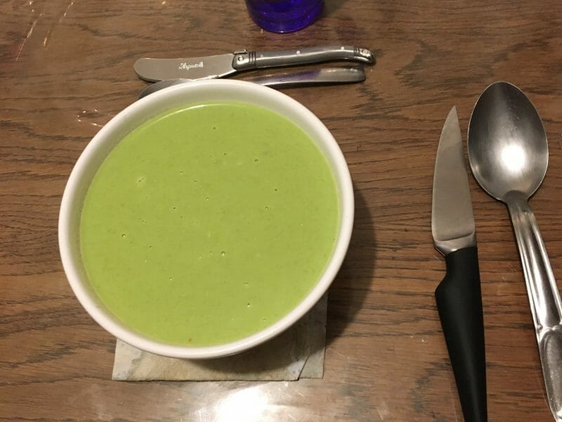 Cliquez pour zoomer ! Velouté de petits pois Thermomix par Stephanie0402