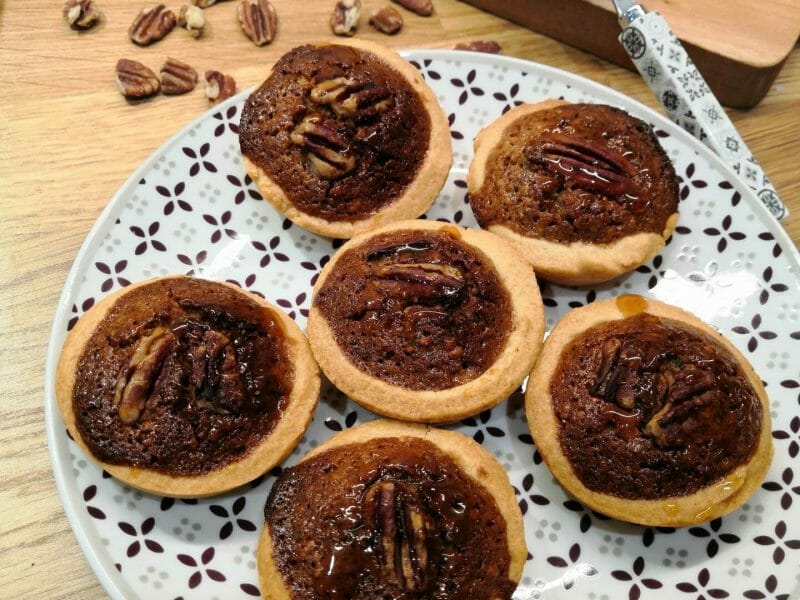 Cliquez pour zoomer ! Tartelettes aux noix de pécan Thermomix par sabham28