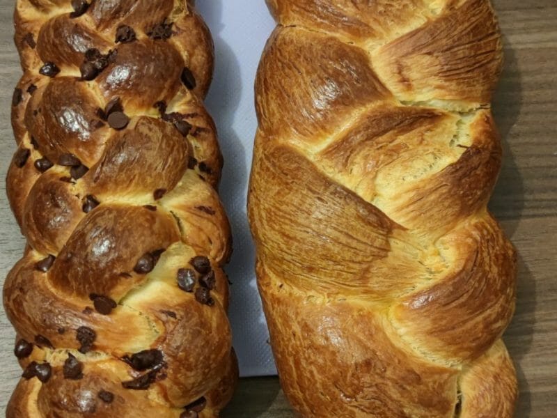 Cliquez pour zoomer ! Brioche tressée à la mie filante Thermomix par pascale357