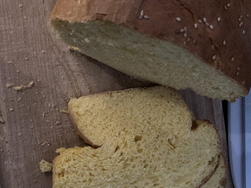 Cliquez pour zoomer ! Pão de Abóbora – Brioche à la courge Thermomix par Mourette