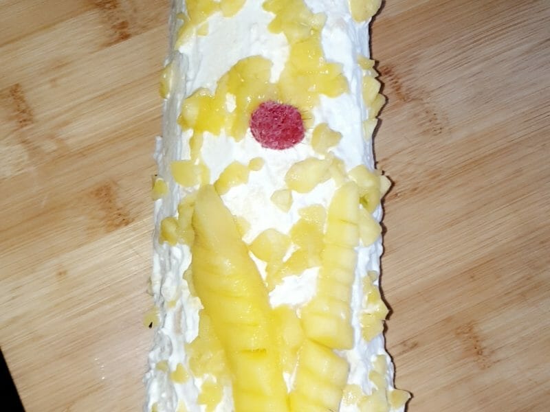 Cliquez pour zoomer ! Roulé à la mangue Thermomix par nawalisaac