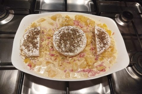 Cliquez pour zoomer ! Gratin de pommes de terre à la normande Thermomix par lissou49