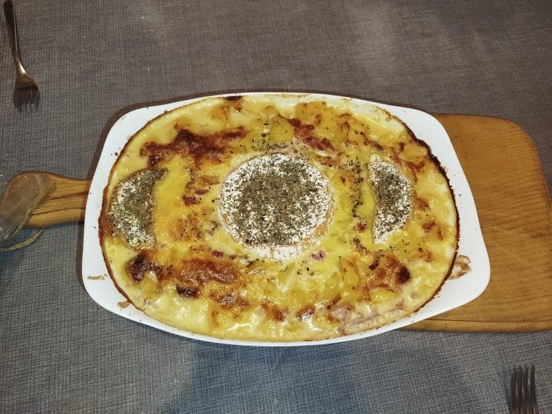 Cliquez pour zoomer ! Gratin de pommes de terre à la normande Thermomix par lissou49