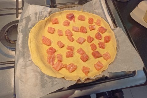 Cliquez pour zoomer ! Quiche saumon et courgettes Thermomix par lissou49