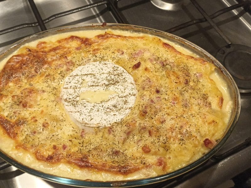 Cliquez pour zoomer ! Gratin de pommes de terre à la normande Thermomix par lissou49
