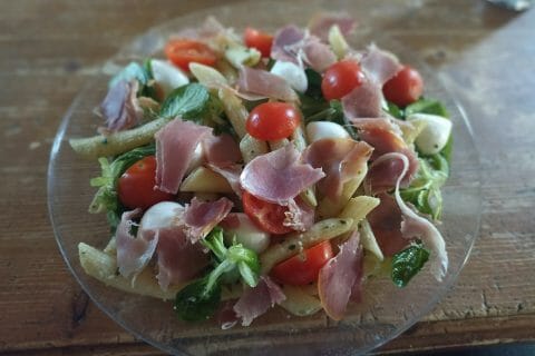 Cliquez pour zoomer ! Salade de penne à l’italienne Thermomix par lissou49