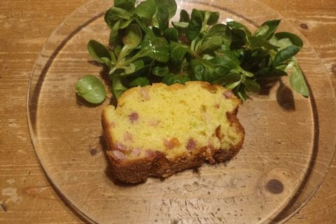 Cliquez pour zoomer ! Cake salé jambon fromage et olives Thermomix par lissou49