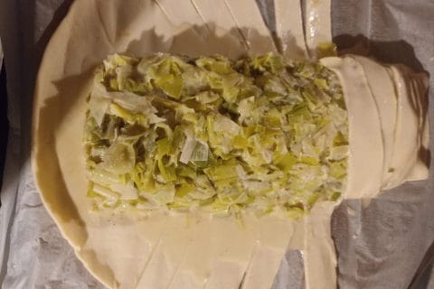 Cliquez pour zoomer ! Feuilleté saumon et poireaux Thermomix par lissou49