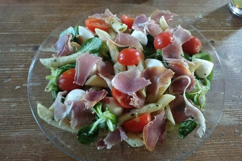 Cliquez pour zoomer ! Salade de penne à l’italienne Thermomix par lissou49