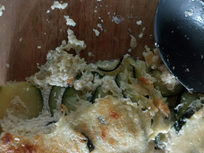 Cliquez pour zoomer ! Gratin de courgettes au chèvre Thermomix par lissou49