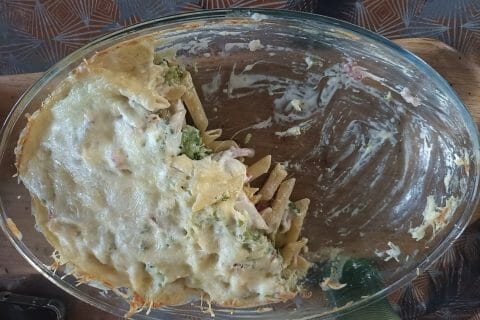 Cliquez pour zoomer ! Gratin de pâtes au brocoli Thermomix par lissou49