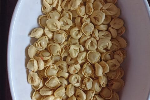 Cliquez pour zoomer ! Gratin de tortellini tomate mozzarella Thermomix par lissou49