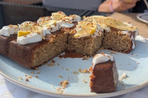 Cliquez pour zoomer ! Cake au citron Thermomix par healthytinkerbell