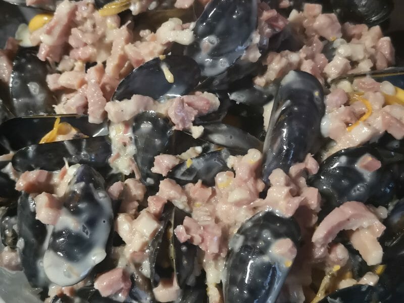 Cliquez pour zoomer ! Moules sauce poulette Thermomix par brunette79