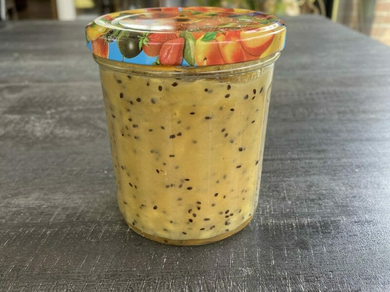 Confiture kiwis bananes au Thermomix Cookomix
