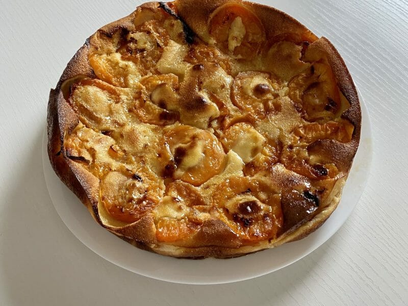 Cliquez pour zoomer ! Clafoutis aux abricots Thermomix par florine_b