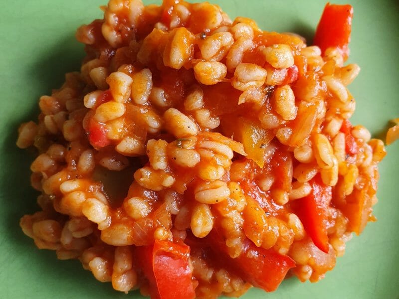 Cliquez pour zoomer ! Quinoa sauce basquaise Thermomix par poissons51