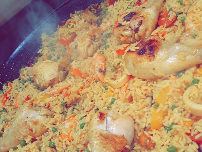 Cliquez pour zoomer ! Paella Thermomix par laetitia_328