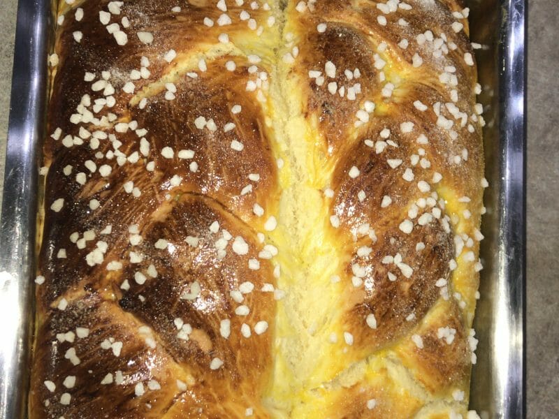 Cliquez pour zoomer ! Brioche tressée à la mie filante Thermomix par Mays